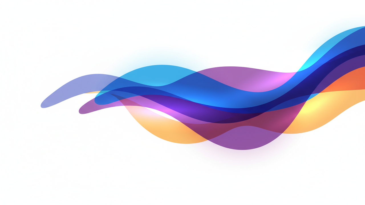 An abstract, calming illustration of flowing paper-like shapes and soft light, suggesting speech and publishing, with no text or icons.