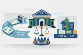 Calm abstract legal illustration related to 2011 05 former doj lawyer tribe calls for action on access to justice.