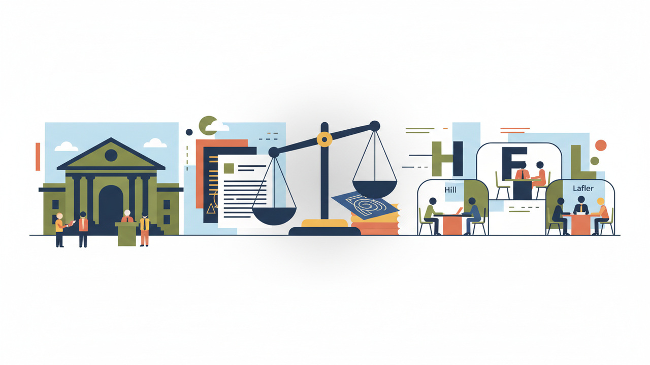 Calm abstract legal illustration related to 2011 07 aba urges supreme court to find right to effective assistance of counsel at the criminal plea stage.
