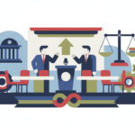 Calm abstract legal illustration related to 2011 08 american bar association annual meeting 2011 opening remarks steve zack.