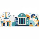 Calm abstract legal illustration related to 2012 10 national pro bono celebrations 700 events highlight volunteer legal services for those in need.