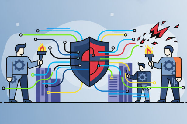 Calm abstract legal illustration related to 2013 02 active cyber defense private sector critical in defense against cyber threats experts say.
