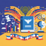 Calm abstract legal illustration related to 2013 06 aba book on world war ii provides historical perspective helps lawyers learn from past.