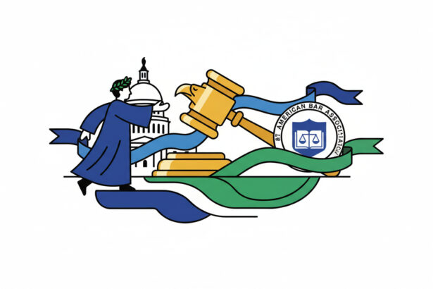 Calm abstract legal illustration related to 2013 07 d c lawyer to receive distinguished achievement in environmental law and policy award from the american bar association.